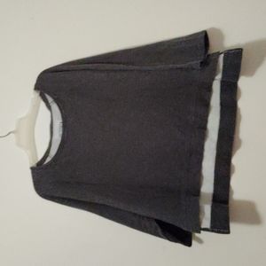 Victoria sport woman size large high-low sweatshirt